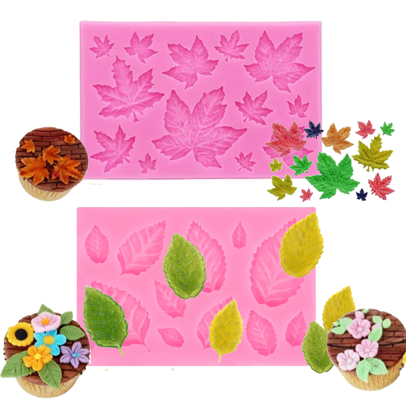 Soap Making Ins - Ensemble de moules en Silicone feuille