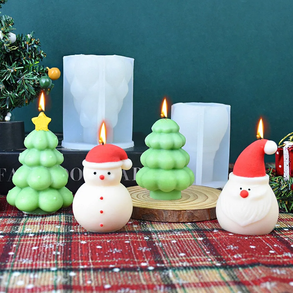 Soap Making Gifts - Moule à bougie en silicone 3D