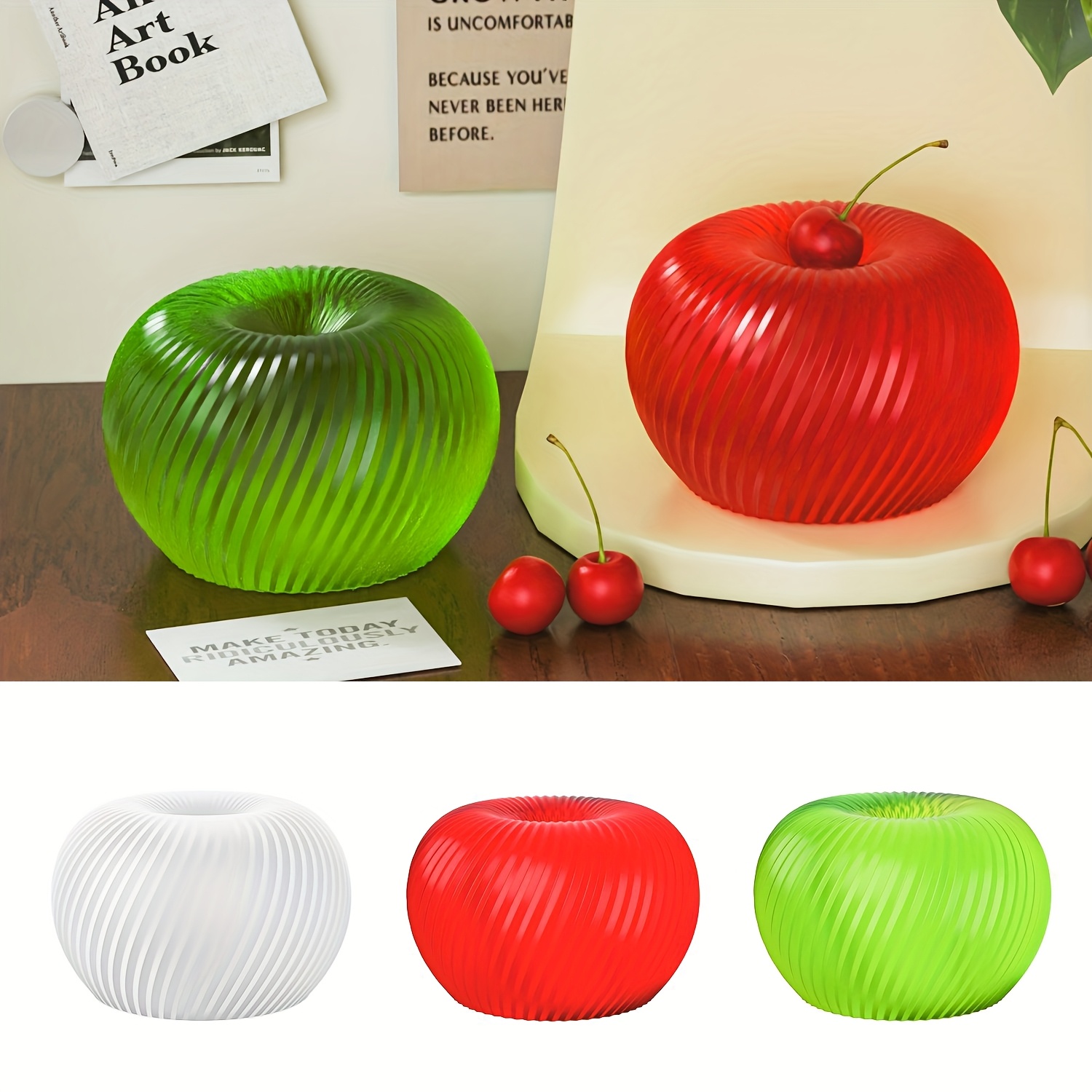 Soap Making Ins - Un moule en silicone rouge tendance