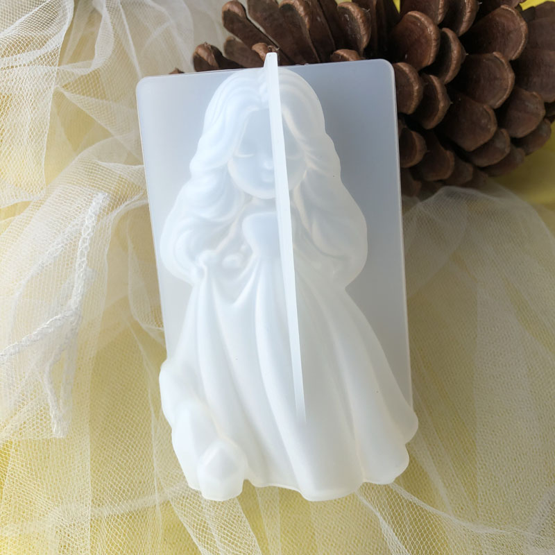 Moule à bougie princesse 3D en - Soap Making Gifts avis et prix