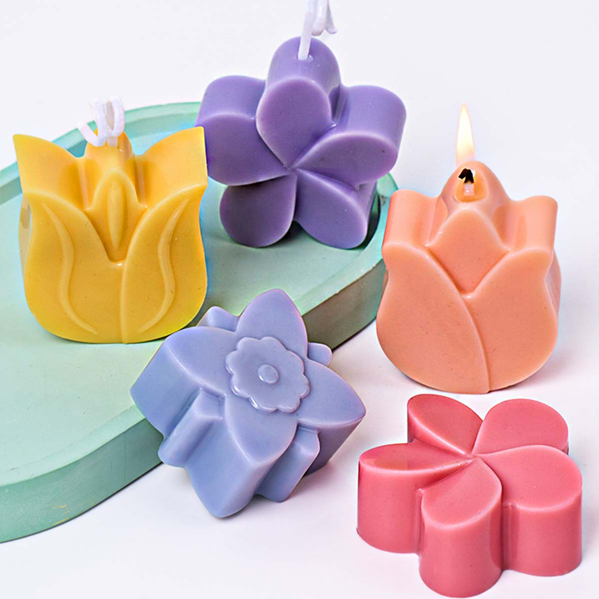 Moule à bougie en Silicone en  - Soap Making Ins avis et prix
